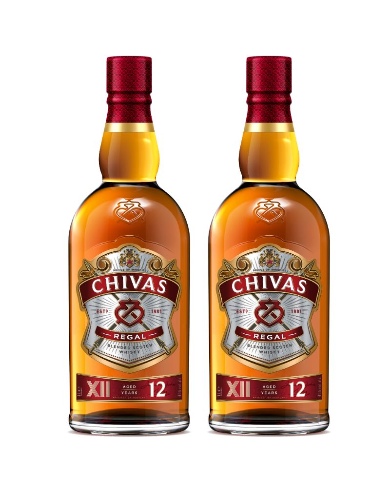 Chivas Regal 12 Year Old Twin Pack 2X1L