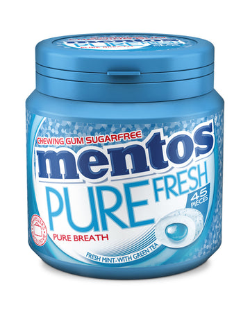 Mentos Pure Fresh Mint Gum 90g