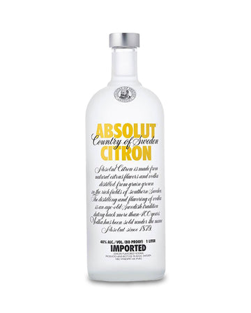 Citron Flavoured Vodka 1L