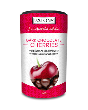 Patons Dark Chocolate Cherries Cannister 180g