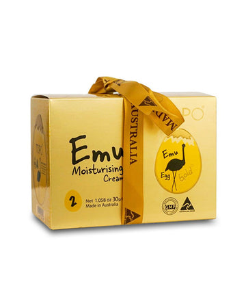 Topo Emu Gold Egg Moisturising Cream Twin Pack