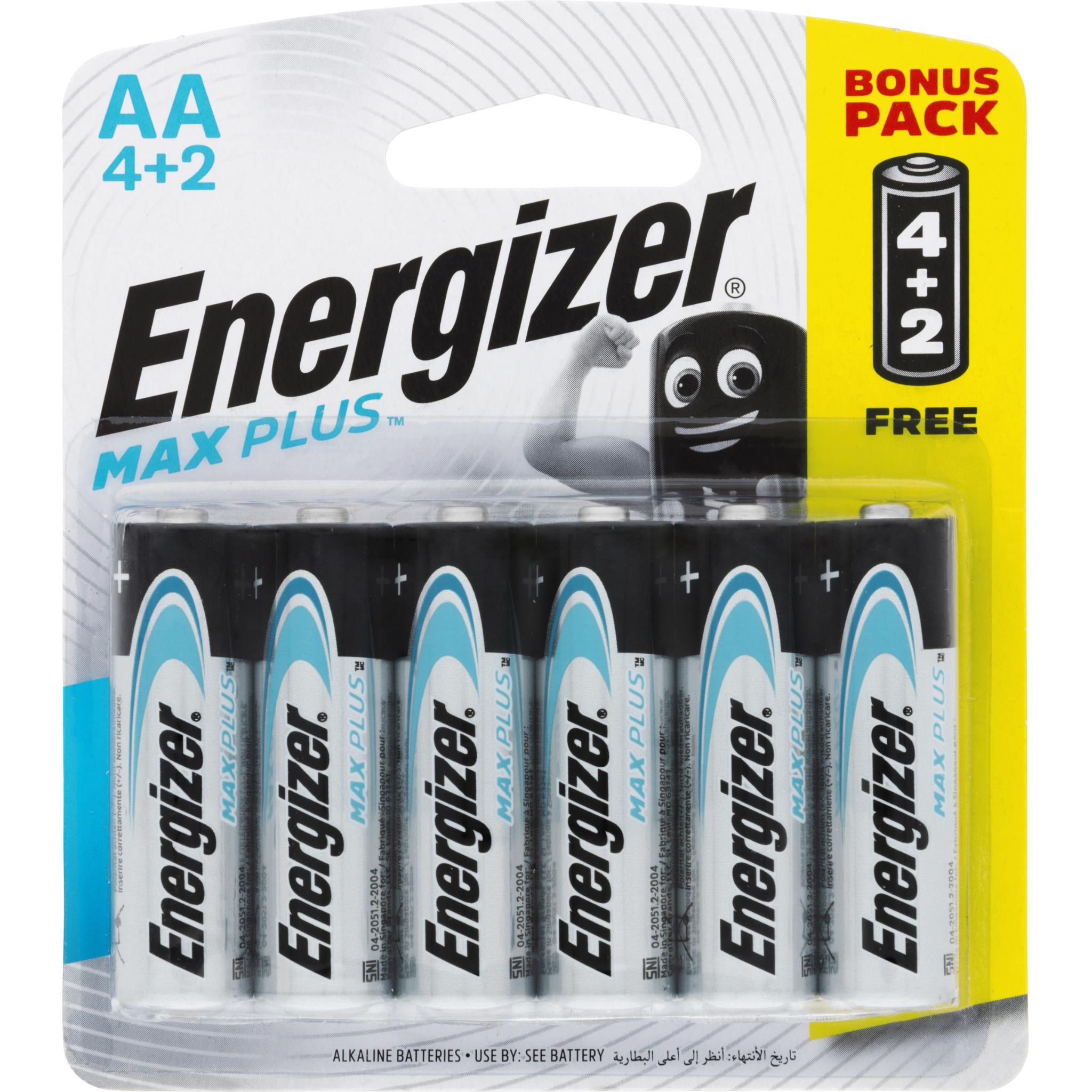 Energizer Super Heavy Duty AA Batteries - 4 Pack For Everyday Devices