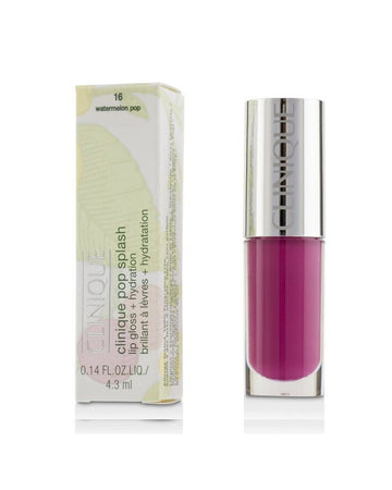 CLINIQUE POP SPLASH # 16 WATERMELON POP 4.3ML CLINIQUE POP SPLASH LIP GLOSS