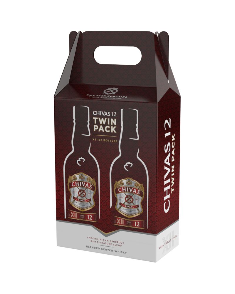 酒 ‼️12年CHIVAS'REGAL、スコッチウイスキー2箱セット。