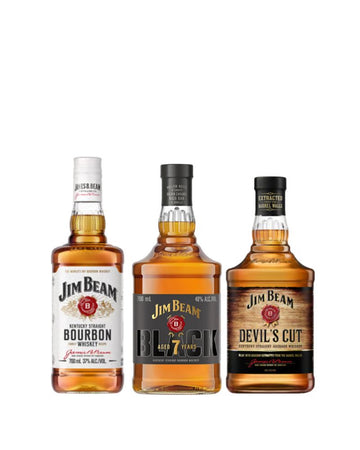 Jim Beam Traveller's Triple-Pack 3 x 700ml