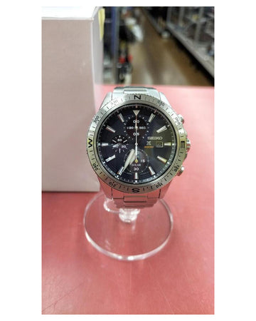 Seiko Prospex Solar Black Dial Men's Watch SSC705