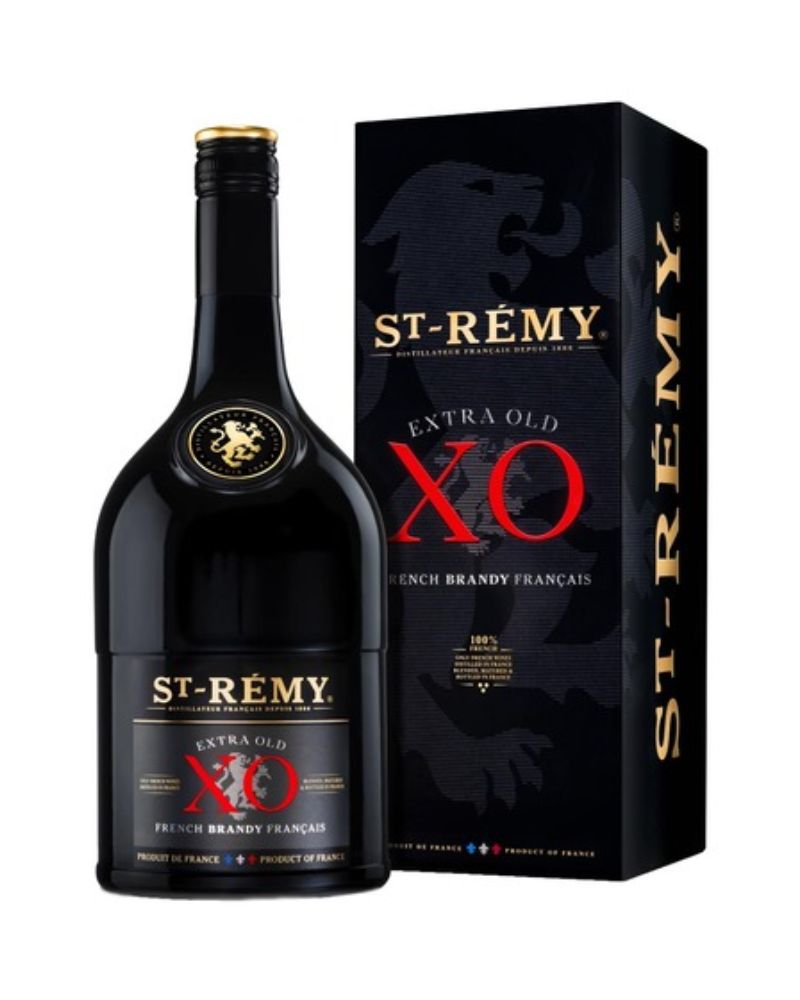 St. Remy Brandy Authentique XO Brandy 40% 1L gift pack