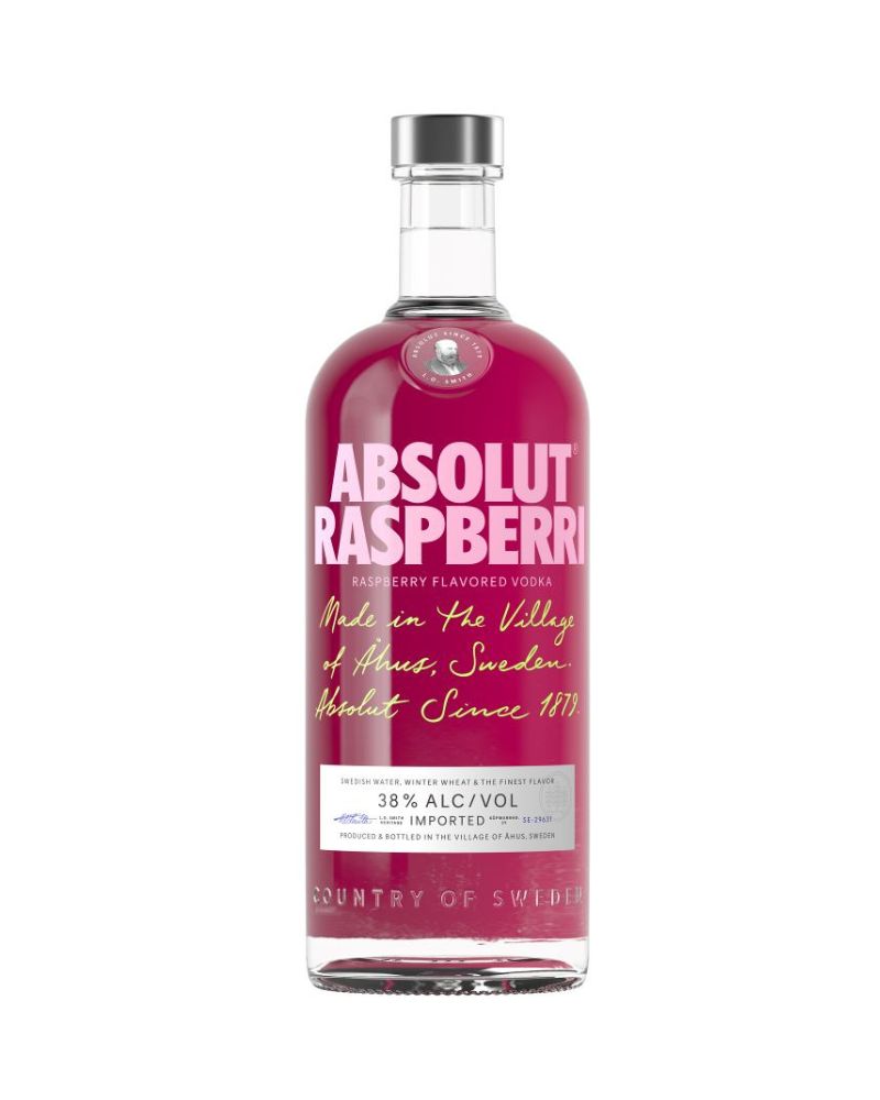 Absolut Raspberri Flavoured Vodka 1L