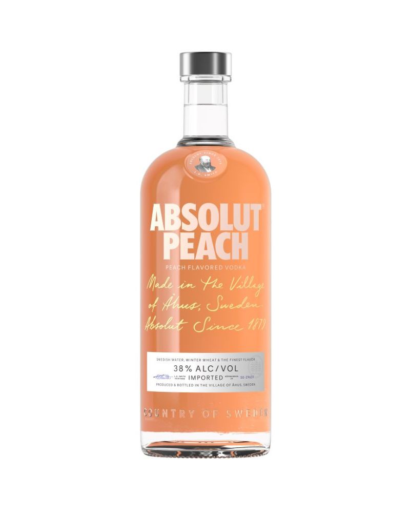 Absolut Apeach Flavoured Vodka 1L