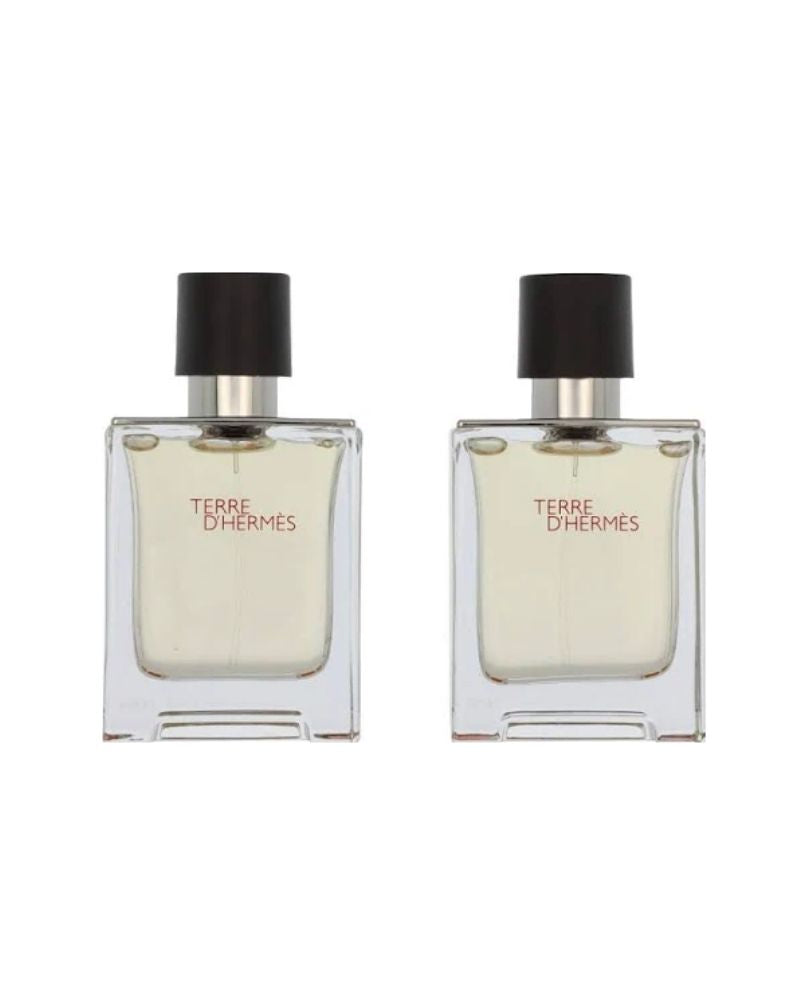 未開封新品! HERMES TERRE D'HERMES 50mlテスター2個付 Terre D'Hermes 2 X 50ml Eau de Toilette