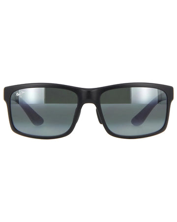 Maui Jim Pokowai Arch 439-2M Matte Black / Neutral Grey Polarised Lenses