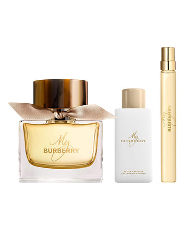 BURBERRY MY BURBERRY BLUSH (W) SET EDP 90ML+7.5ML SPRAY+75ML BL