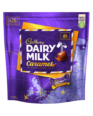 Dairy Milk Caramel Chunks Pouch 300g