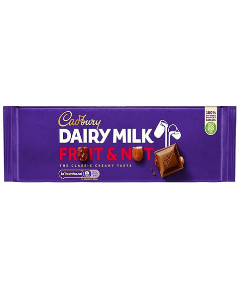Cadbury Dairy Fruit &amp; Nut Chocolate Bar 300g