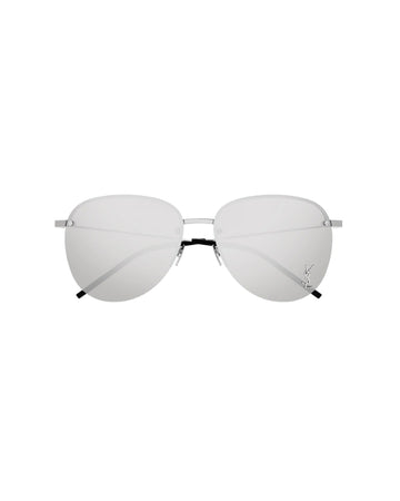 SAINT LAURENT SL 328/K M - 002 SILVER | SUNGLASSES UNISEX