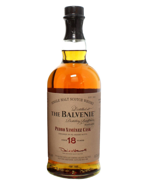Balvenie 18 Year Old Pedro Ximenez Sherry Cask Single Malt Scotch Whis