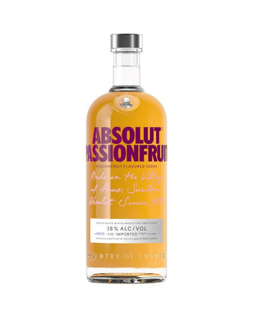 Absolut Passionfruit Flavoured Vodka 1L