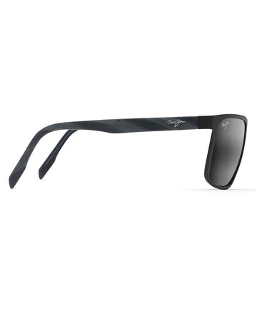 Maui Jim Wana 846-2M Matte Black / Neutral Grey Polarised Lenses