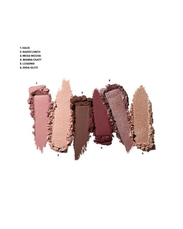 M.A.C Connect In Colour Eye Shadow Palette - Embedded In Burgundy