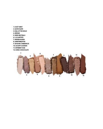 M.A.C Connect In Colour Eye Shadow Palette - Unfiltered Nudes