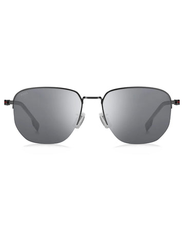 HUGO BOSS 1538/F/SK - R80 T4 MATTE DARK RUTHENIUM | SUNGLASSES MAN