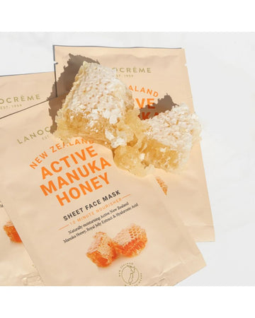 Active Manuka Honey Sheet Face Mask 5x20g