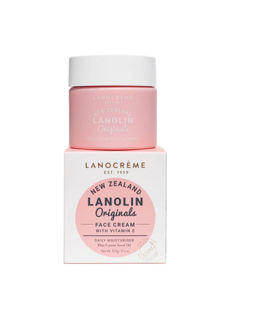 Lanolin Originals Face Cream Vitamin E 100g