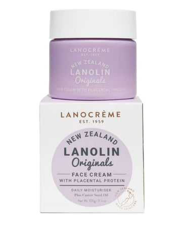 Lanolin Originals Face Cream Placental Protein 100g