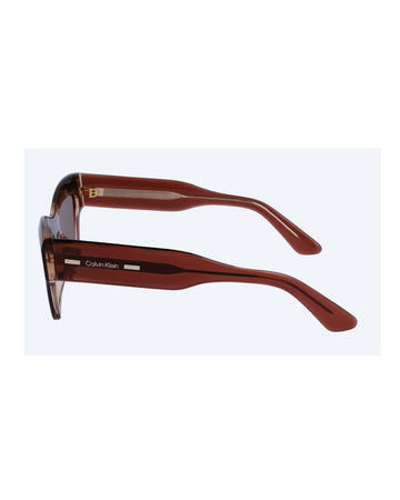 Calvin Klein CK23503S 601 Sunglasses Women's Rose/Red Cat Eye 54-20-145