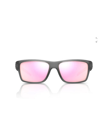 Boll√© Status BS043004 Sunglasses Grey Frost/Brown Pink Polarised
