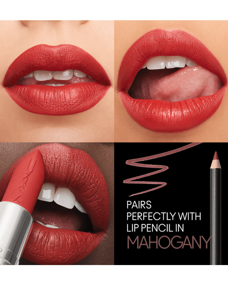 lip m.a.c chili Mac's Chili's Crew Line Adopted Beauty matte finish Mac Lipstick, Chili - 0.1