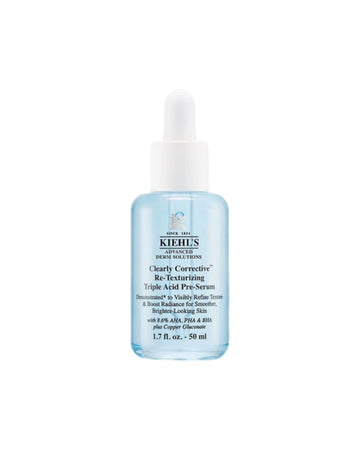 Kiehl's Clearly Corrective Re-Texturizing Triple Acid Pre-Serum 50ml