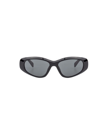 CELINE CL40279U Black Irregular Acetate Sunglasses