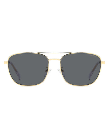 Polaroid¬Æ PLD 4172/G/S/X 02F7M9 59 - Gold Gray