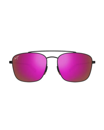 Maui Jim Mj0645Sa-003 Piwai Black-Violet M