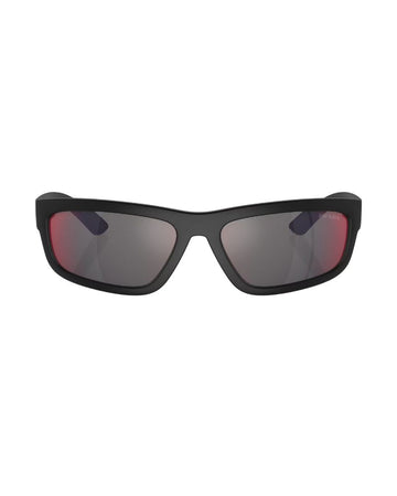 0ps 05zs Dg008f 59 Black Rubbered Dark Grey Mirror Blue/red
