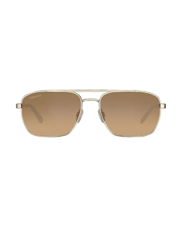 Ansel Shiny Light Gold Mineral Polarized Drivers 60 M