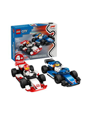 F1 Williams Racing &amp; Haas F1 Race Cars
