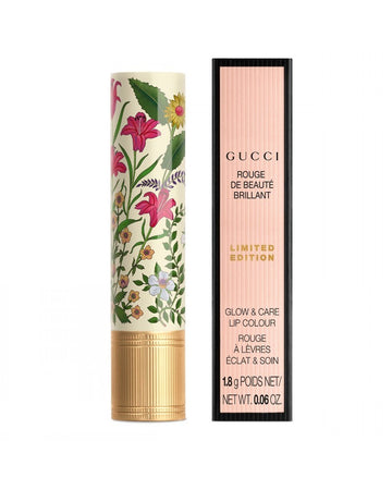 GUCCI FLORA Intense Rouge De Beauté Brillant Limited Edition Lipstick - 208 - They Met in Argentina, 1.8g (0.06 oz)