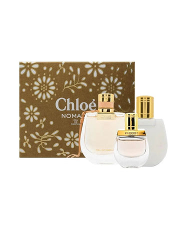 Chloé Nomade Eau de Parfum for Women and Body Lotion Trio Gift Set