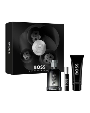 BOSS Bottled Beyond Eau de Parfum and Shower Gel for Men Trio Gift Set