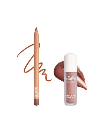 Kylie Cosmetics Supple Kiss Glossy Lip Kit - Dolce K