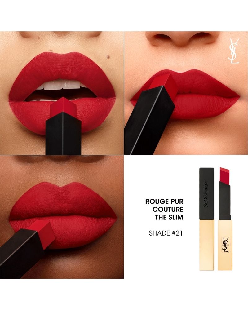 YSL the Slim Matte 21- Rouge Paradoxe