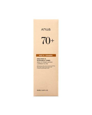 Anua Rice 70 Glow Milky Toner Soothing 250ml
