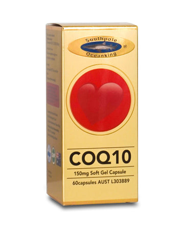Ocean King COQ10 150mg 60 Soft Gel Capsules