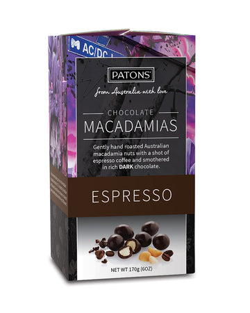Patons Dark Chocolate Macadamias Espresso 170g