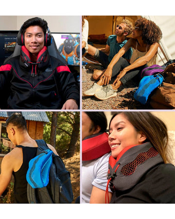 Cabeau Evolution Cool Memory Foam Travel Pillow - Red