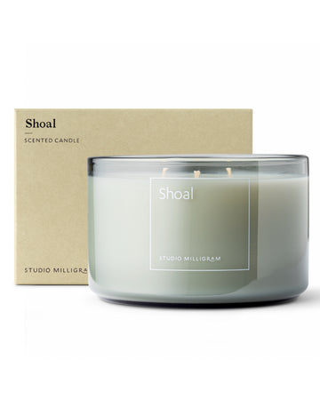 Sensory Scented 3 Wick Candle Shoal 600g