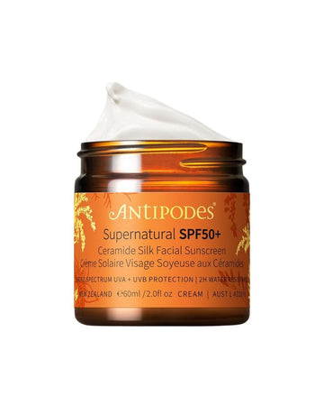 Supernatural Spf50+ Ceramide Silk Facial Sunscreen 60ml
