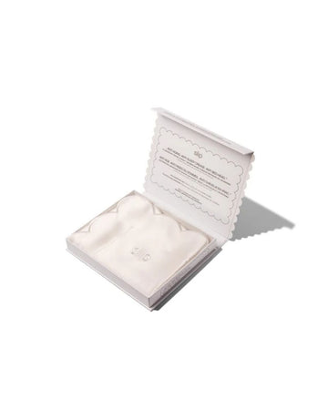 Slip Pure Silk Queen Pillowcase With Scalloped Edge - White